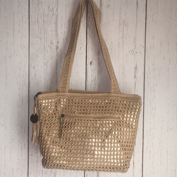 The Sak Handbags - The Sak Tan  Sequin Handbag